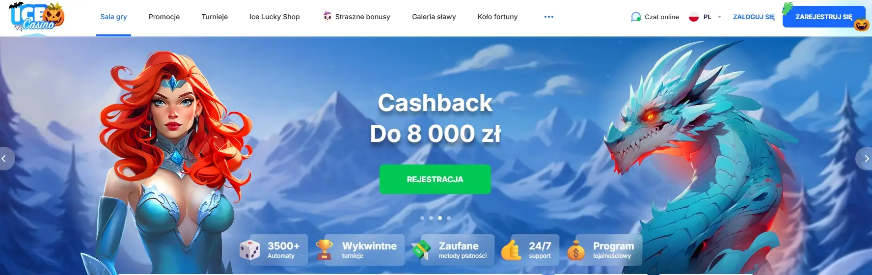 strona główna ICE Casino